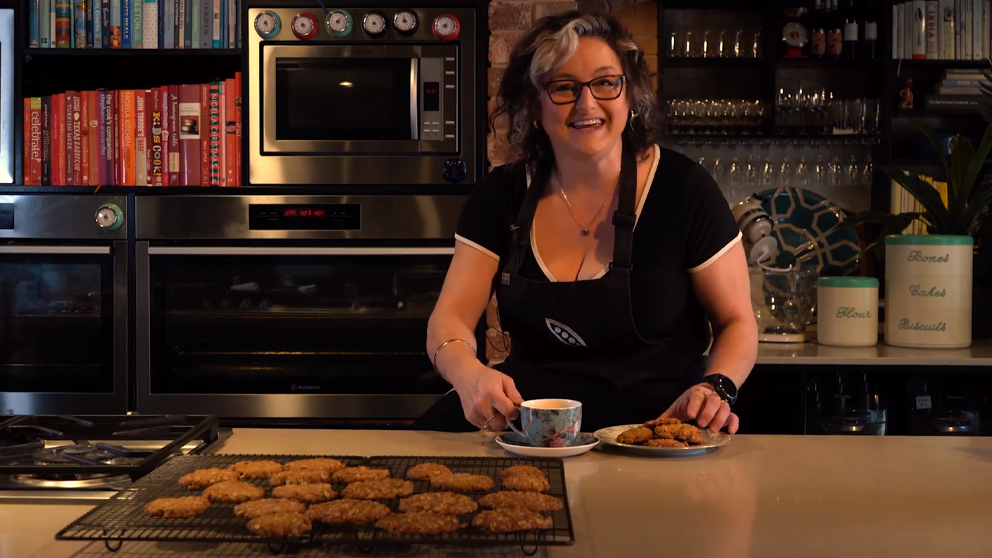 Julie Goodwin cooks ANZAC Biscuits
