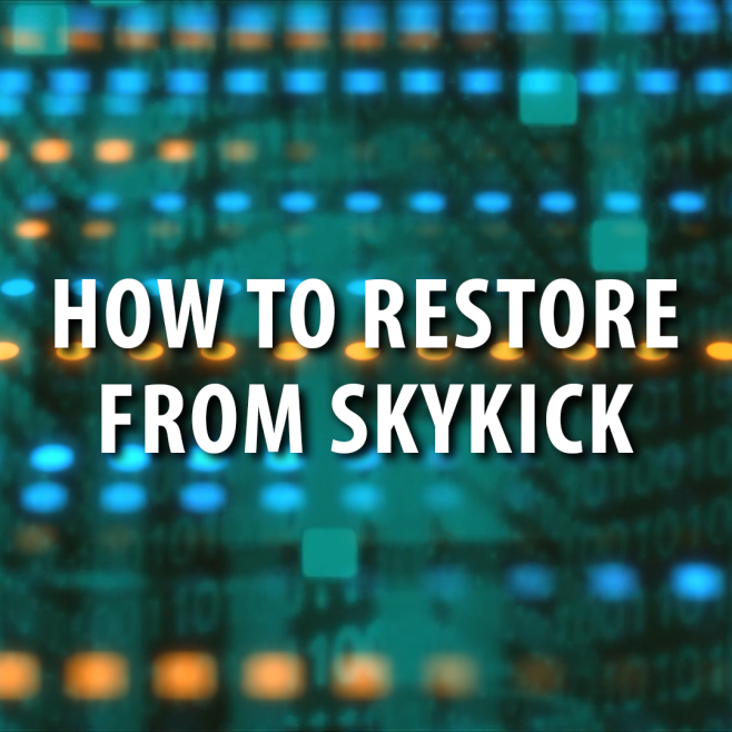 Cyber Security: Restore from Skykick